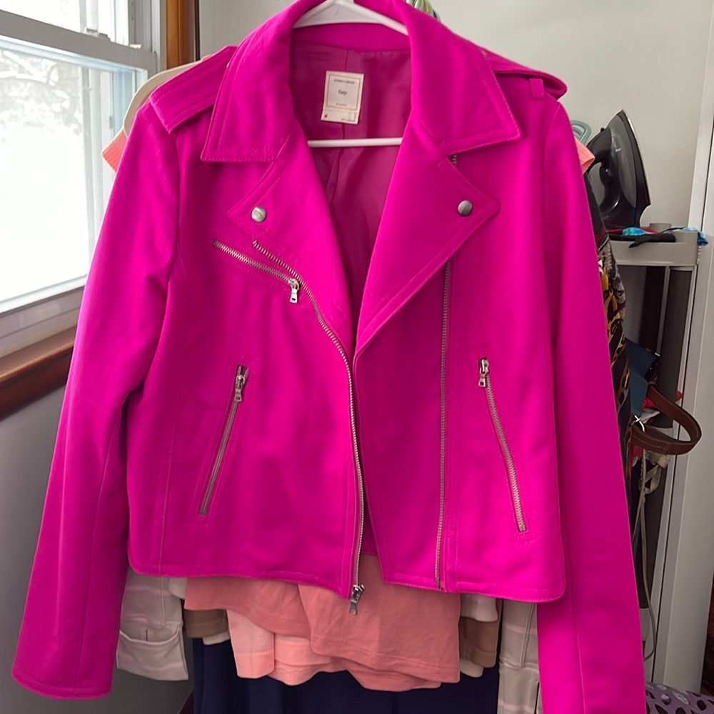 Wool motorcycle jacket